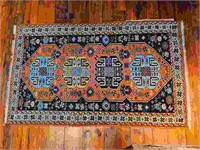 Antique Hand Knotted Rug - 81" x 48.5"