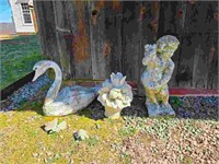 Lot of Assorted Outdoor Lawn Decorations