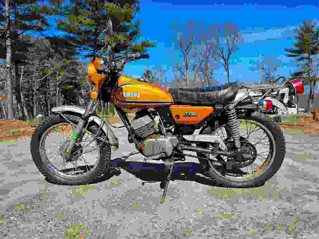 1973 Yamaha 175cc CT3 Motorcycle - Barn Find