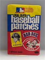 1974 Fleer Real Cloth Baseball Patches Pack