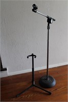 Deluxe Microphone Stand & Guitar Stand