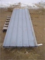 (8) SHEETS 8' USED GALVANIZED ROOF TIN