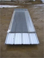 (8) SHEETS 12' & (6) 8'USED GALVANIZED ROOF TIN