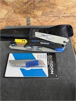 Kobalt Folding Saw & Gordon Utility Knife