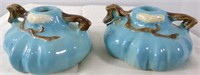 Roseville Art Pottery Ming Tree Candle Holders 551