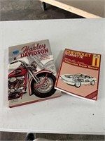 Corvette & Harley Davidson Book