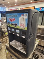 Refrigerated milk dispenser