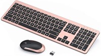Seenda Rechargeable Wireless Keyboard Mouse Combo