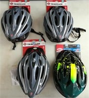 (4) NOS Bike Helmets Schwinn, Child's Bell Brand