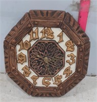 Ceramic Wall Clock