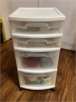 Sterilite 4 Drawer Organizer & Contents