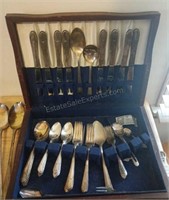 Vintage WM Rodgers SI Flatware & Large Silver