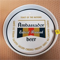 Ambassador Export Brewed Beer Tray