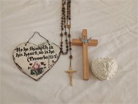Autom Angel Trinket Box, Rosary & Religious Decor