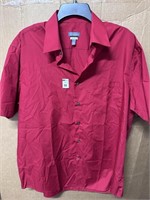 size 16.5  Van  Heusen men polo