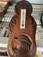 Hand Carved Barometer (Backhouse)