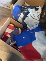 Box of flags from Sedro Moonlighting Antique