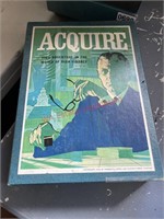 1962 Acquire High Finance Board Game  (backhouse)