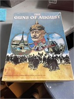 The guns of August world war 1 game  (backhouse)