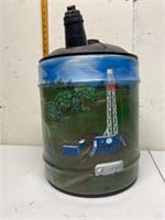 Painted Oil Can