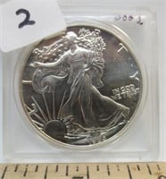1986 American Silver Eagle, BU