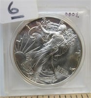 1988 American Silver Eagle, BU