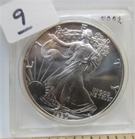 1990 American Silver Eagle, BU