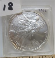 2004 American Silver Eagle, BU