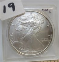 2005 American Silver Eagle, BU