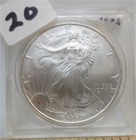 2006 American Silver Eagle, BU