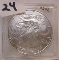 2010 American Silver Eagle, BU