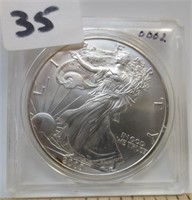 2003 American Silver Eagle, BU