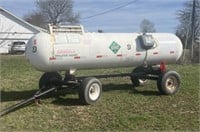 Anhydrous tender wagon