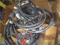 Pallet of hydraulic hoses