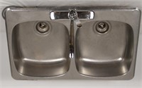 KITCHEN SINK WITH FAUCET ATTACHMENT
