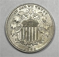 1883 Shield Nickel Uncirculated UNC
