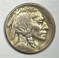 1924-S Buffalo Nickel Fine F