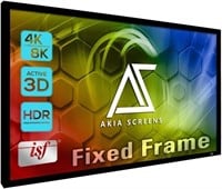 Akia Screens Fixed Frame Projector Screen 120""