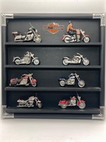 16” Harley-Davidson Four Shelf Display & Ornaments