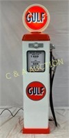 GULF CONTEMPORARY GAS PUMP W/ GLOBE