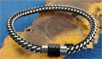 Ted Baker Braided Leather Bracelet