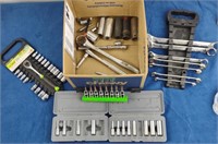 Assorted Sockets/Wrenches/Drivers