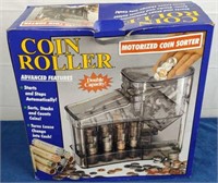 Coin Roller/Sorter - Battery Powered
