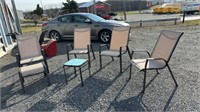 6 Piece Patio Chair and Table Set