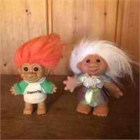 Lot of 2 Troll Doll Toys