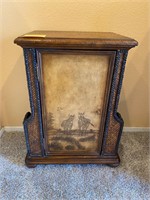Wooden decorative side cabinet #136