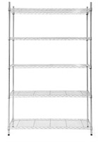 Style Selections Steel 5Tier Utility Shelving Unit