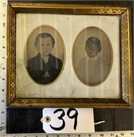 Pair of Antique Tintype Photos Larger Size