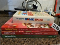 3 COOK BOOKS AND REMEDY BOOK K