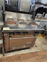 Garland 6 burner  Electric oven